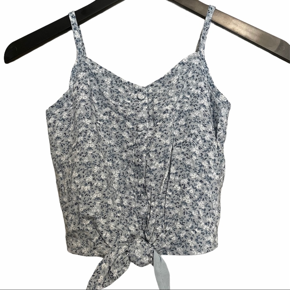 Abercrombie Kids Button-through tie-front cami